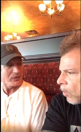 An interesting lunchtime discussion between Ken Murray and Tony Blauer