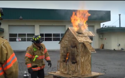 Excellent example of Reality Based demonstration and lesson presentation by a member of the Fire Service